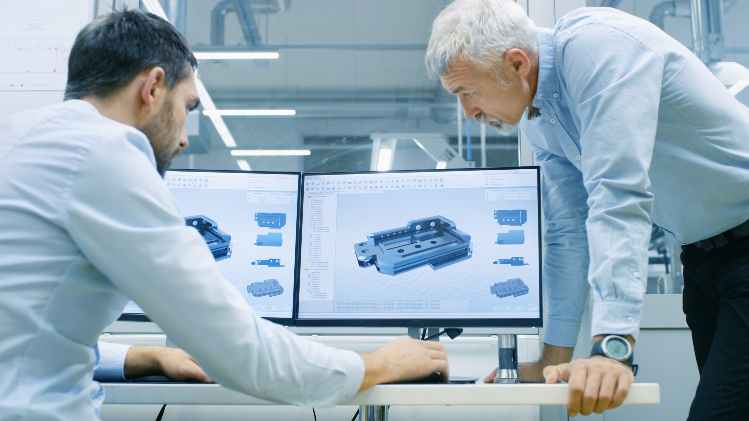 CAD-gestützte Produktentwicklung in der Industrie