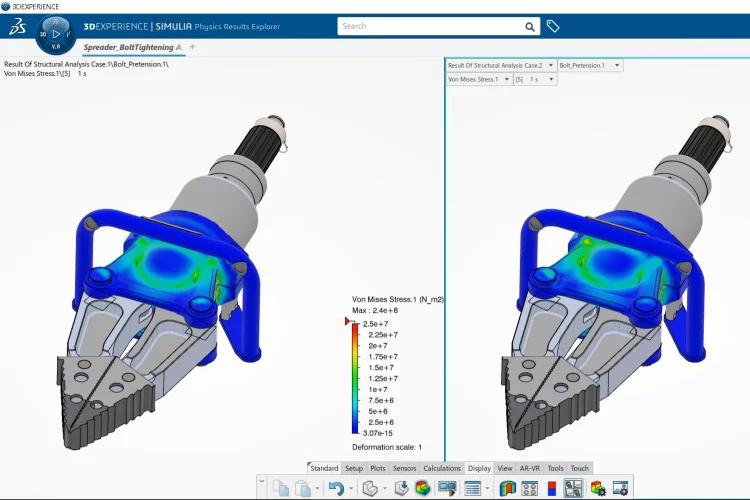 3dexperience works fem simulation