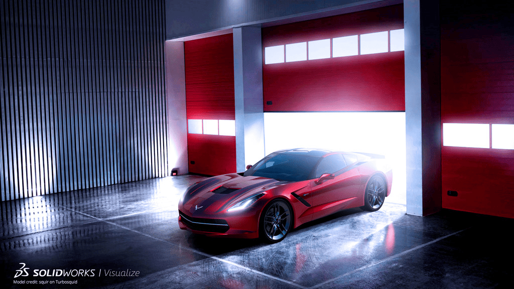 Fotorealistisches Rendering mit SOLIDWORKS Visualize