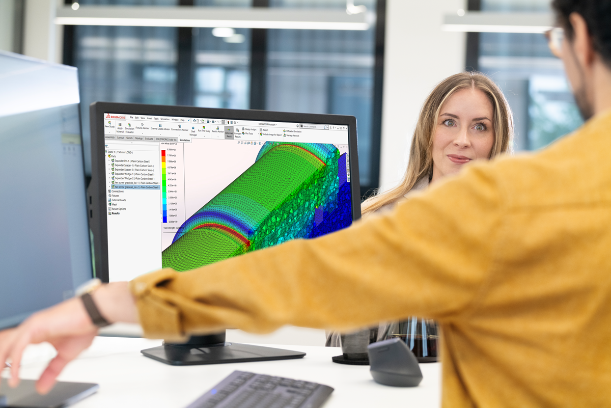 Konstrukteur erklärt SOLIDWORKS Simulation