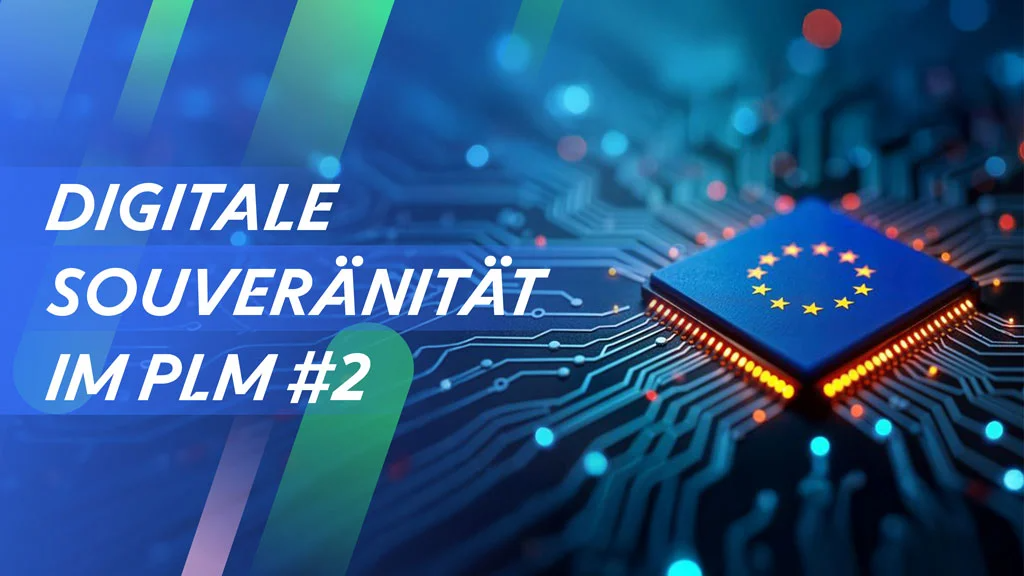 Grafik zur digitalen Souveränität im PLM (Variante 2)