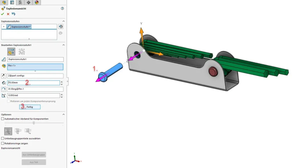 3d cad solidowrks-explosionsansicht-vorgehensweise